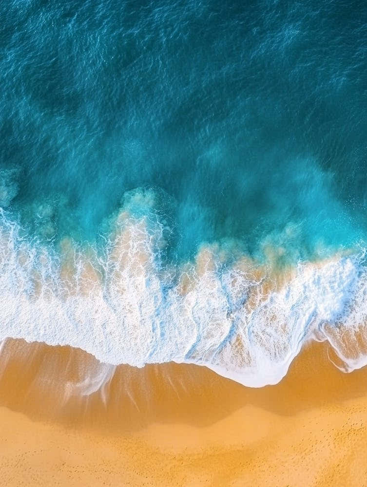 Aerial View Of A Beach 15