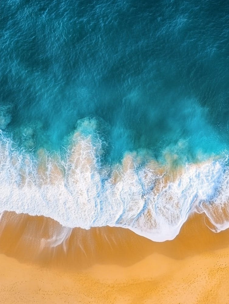 Aerial View Of A Beach 15