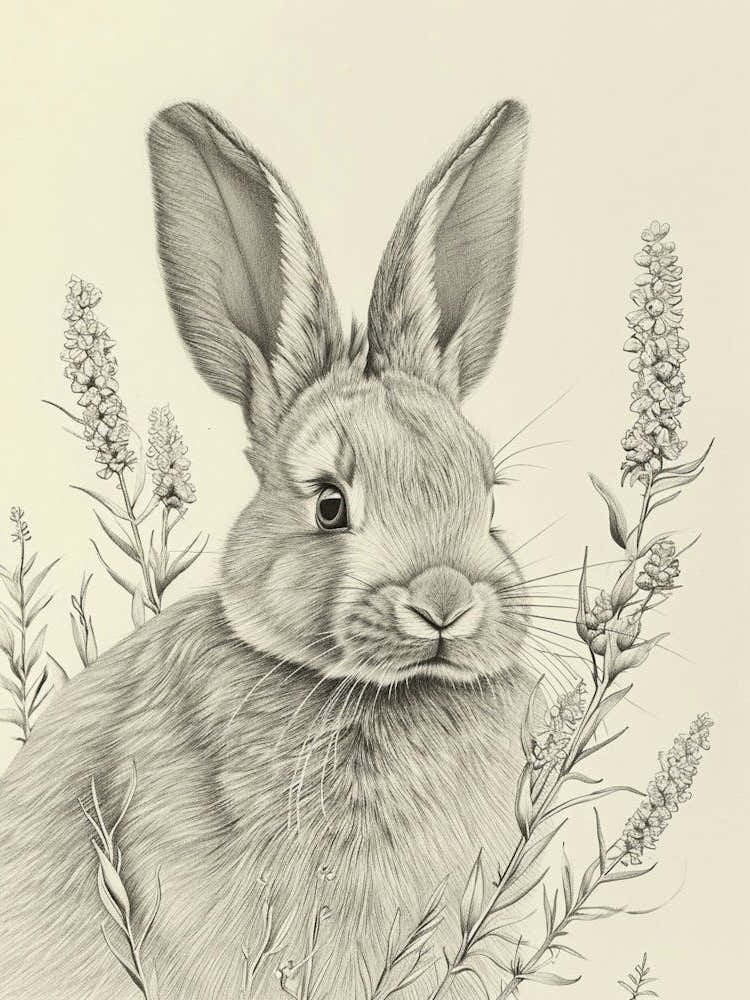 English Lop Drawing 4