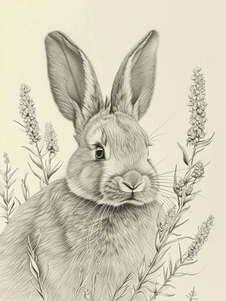 English Lop Drawing 4