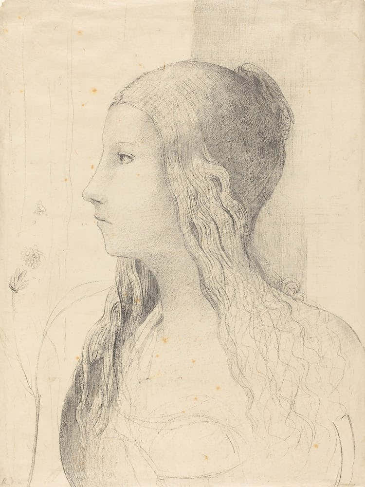 Brunnhilde (1894), Odilon Redon