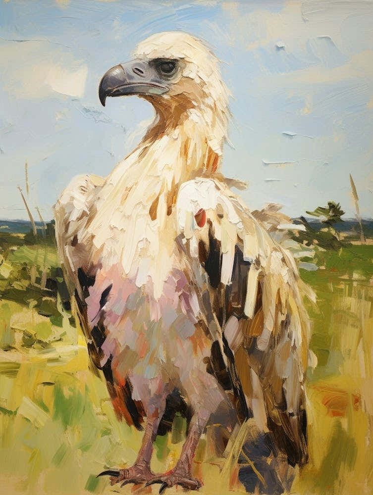 Bird Painting Vulture 4