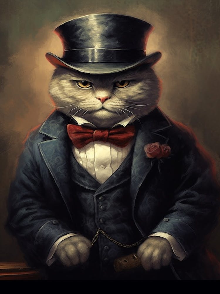 Gangster Cat Scottish Fold 3