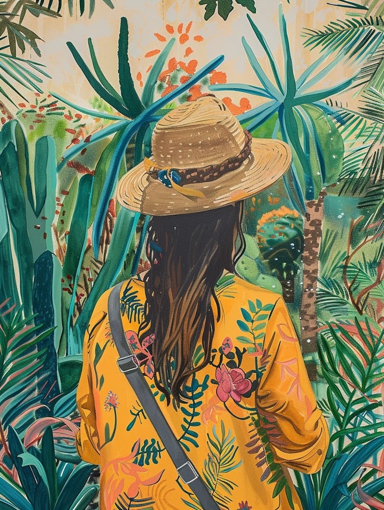 In The Garden Desert Botanical Gardens Usa 3