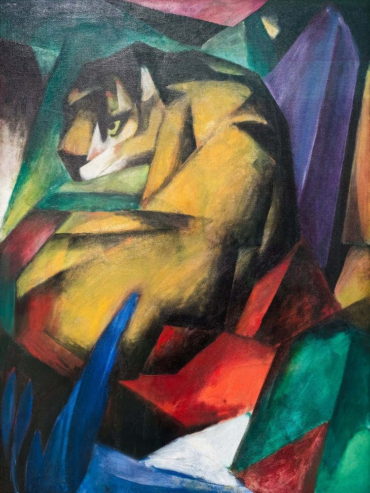 Tiger (1912), Franz Marc,