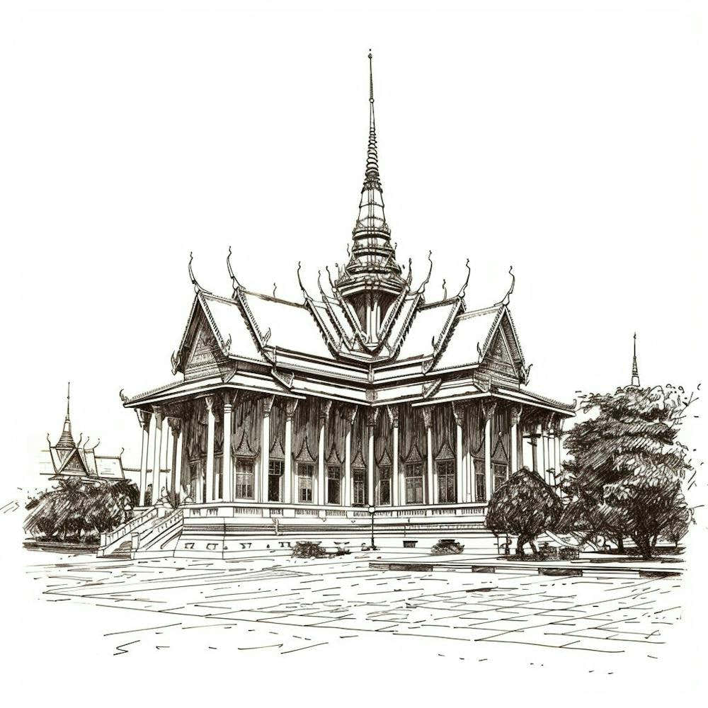 Royal Palace Of Phnom Penh