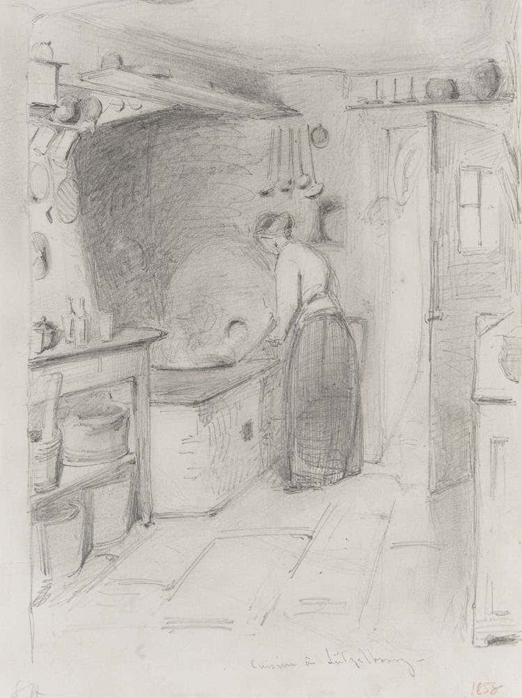 Woman In A Kitchen