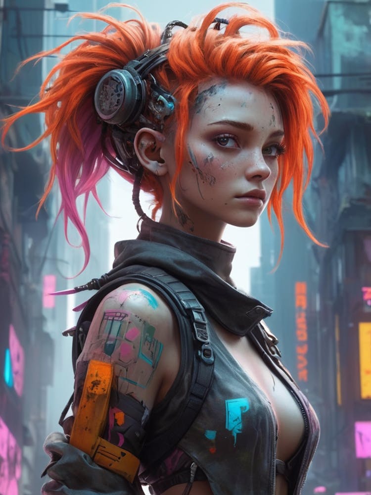 Cyberpunk Girl 3