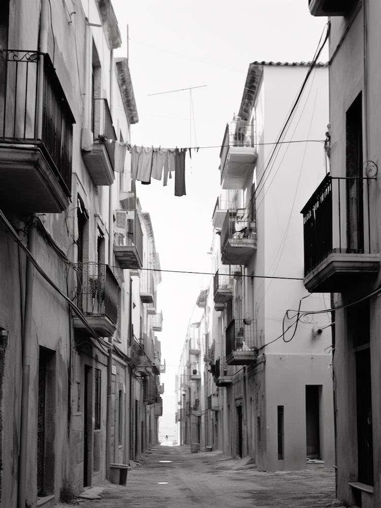 Gaeta, Italy, Black And White Photography 4