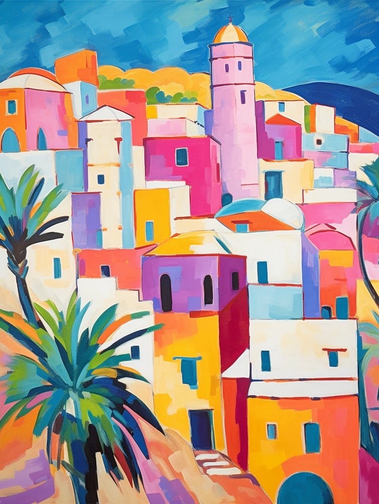 Agadir Morocco 2 Fauvist Painting