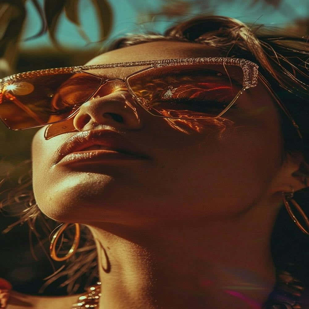 Rhinestone Sunglasses