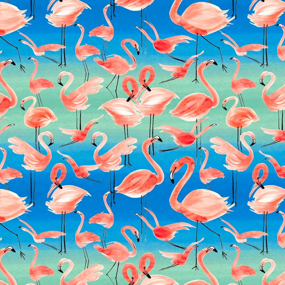 Flamingo Pink Square