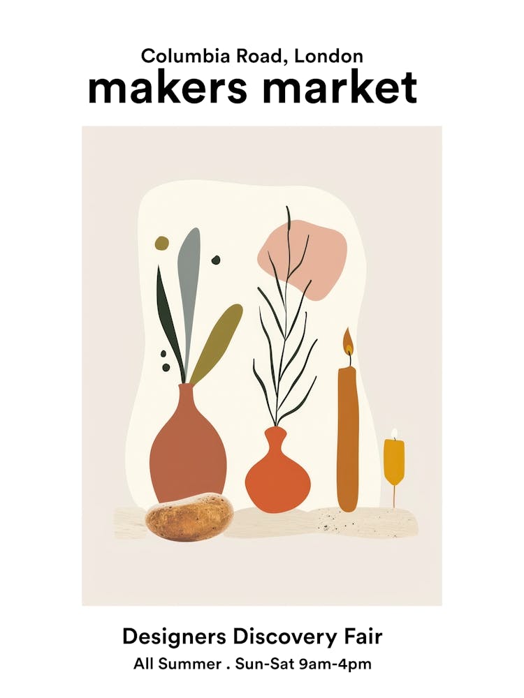 Columbia Road, London Designers Discovery Fair