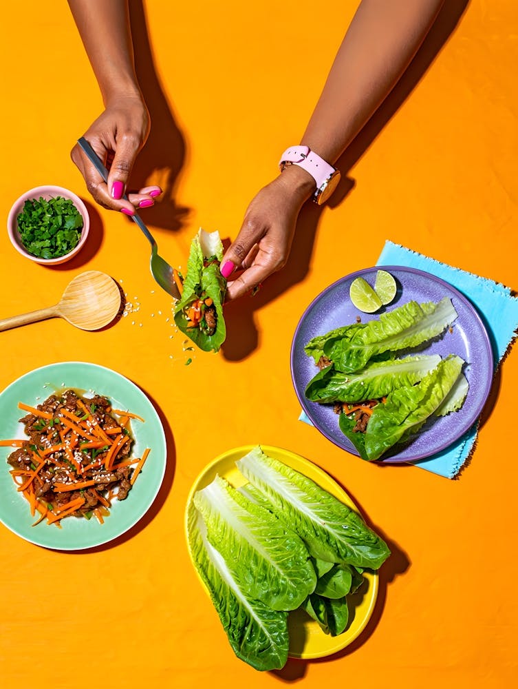 Korean Lettuce Wraps - Ready to Wrap Food