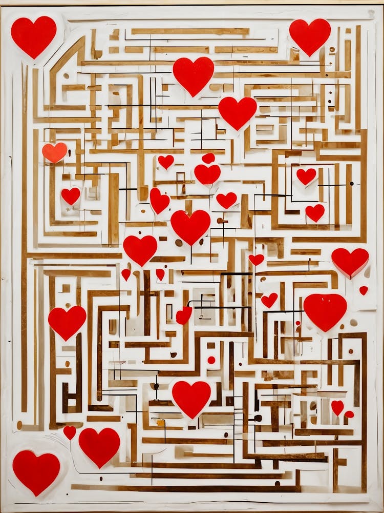 Heart Maze no4