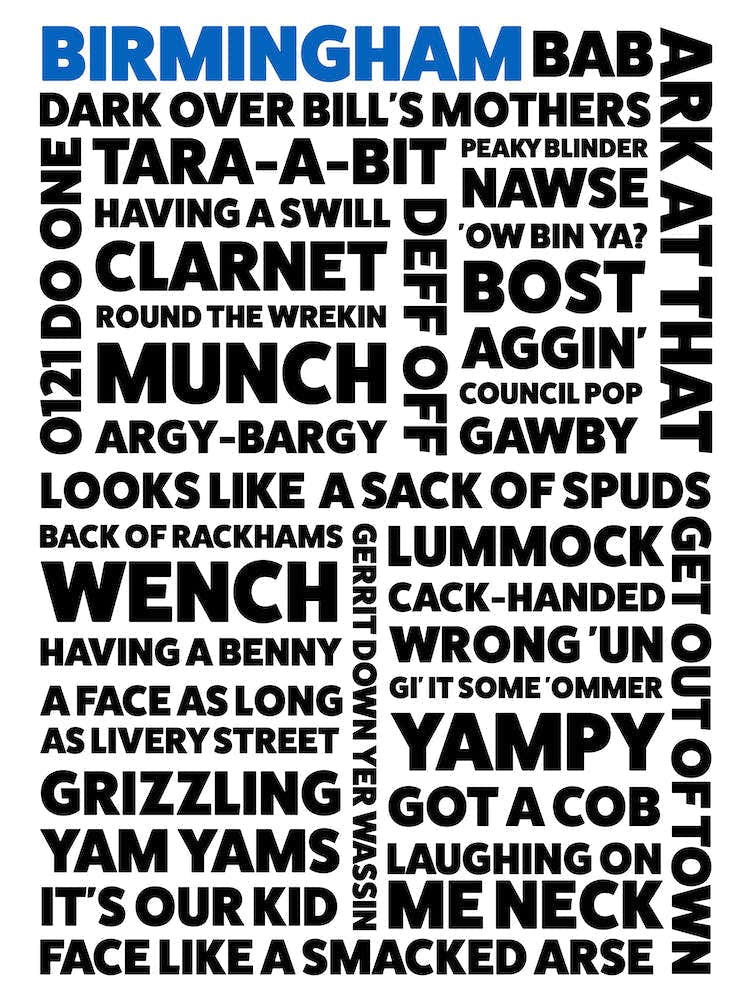 Birmingham dialect and sayings