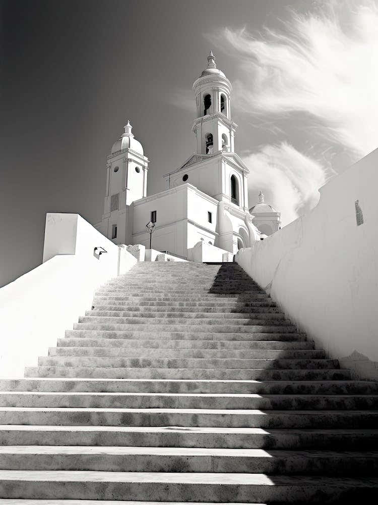 Cartagena, Spain, Black And White Photography 4