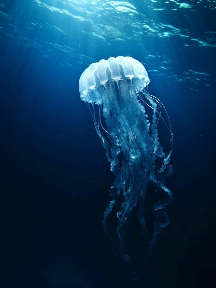 Sea Nettle Jellyfish Ocean Realistic 2