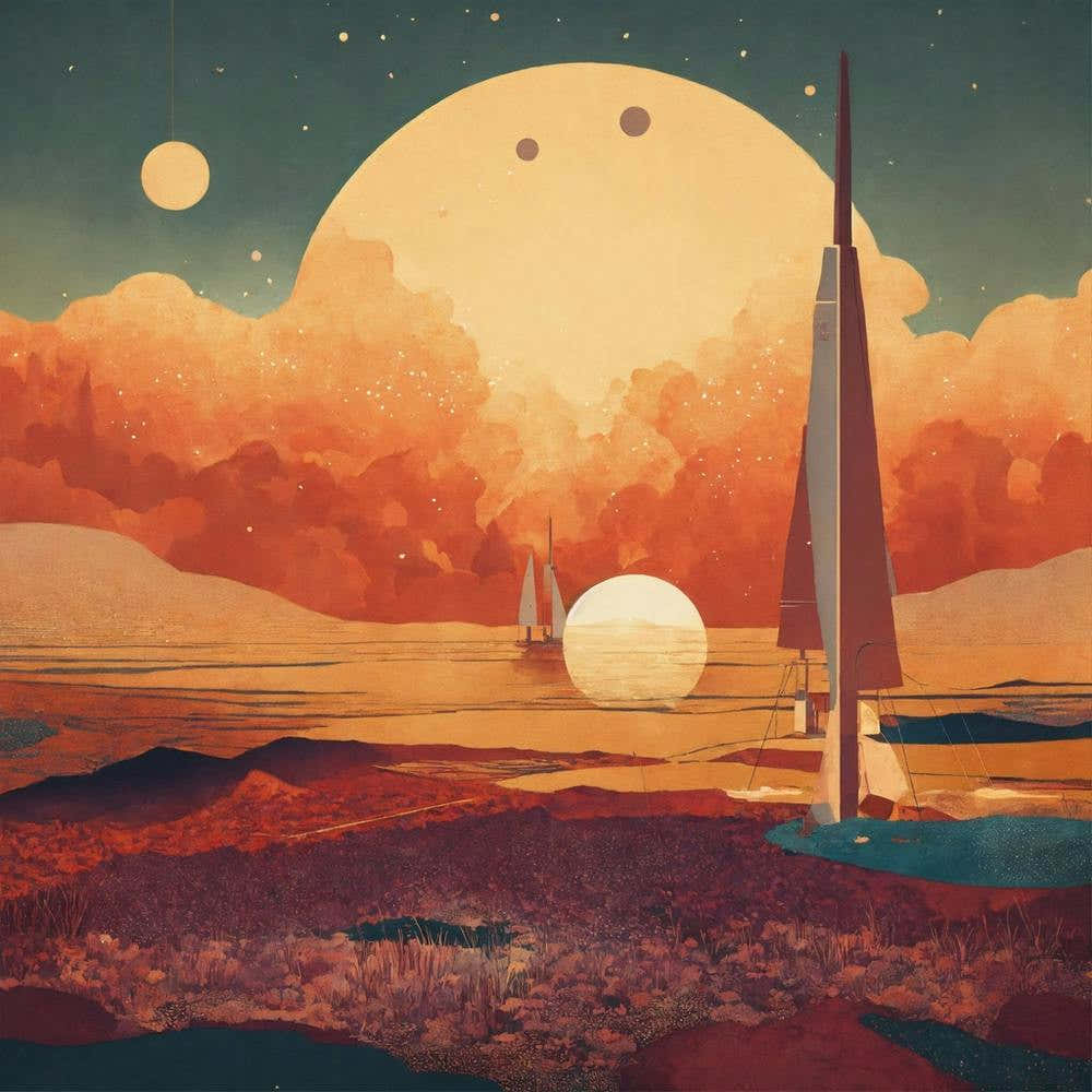 Spaceships In The Sky