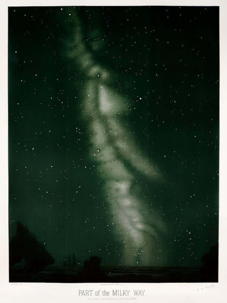 The Milky Way Vintage Astrology