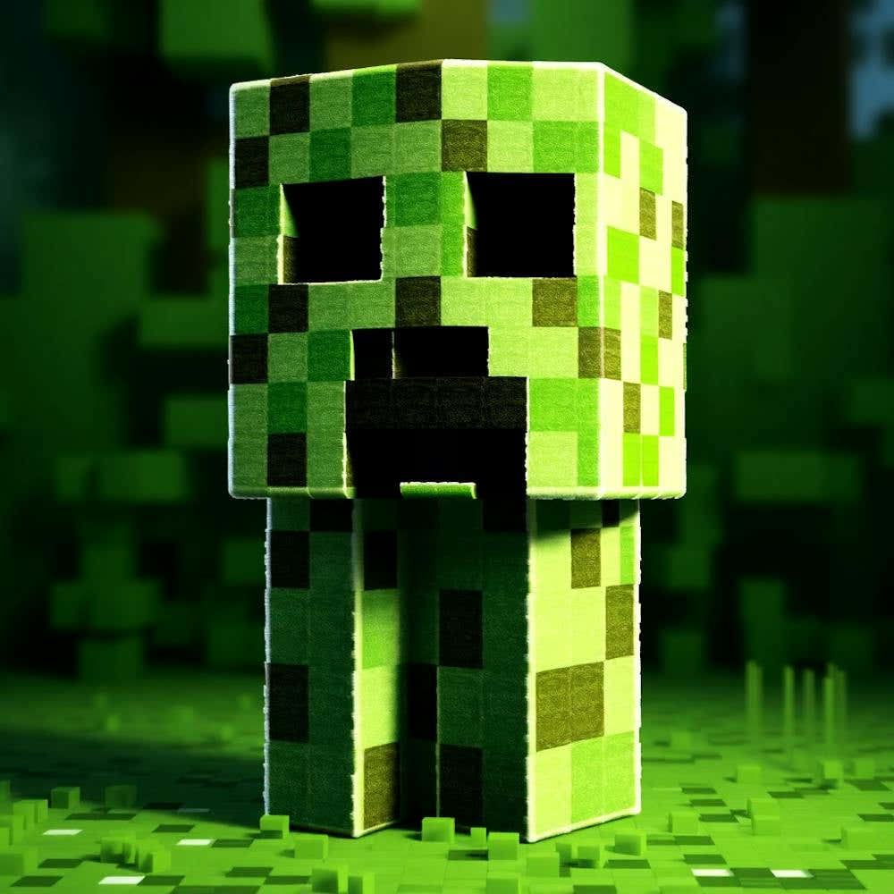 Minecraft Creeper 4