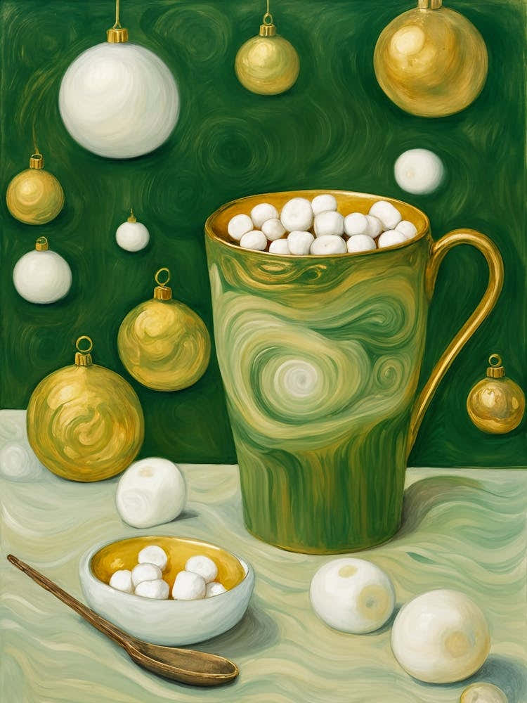 Festive Mug Of Hot Chocolate