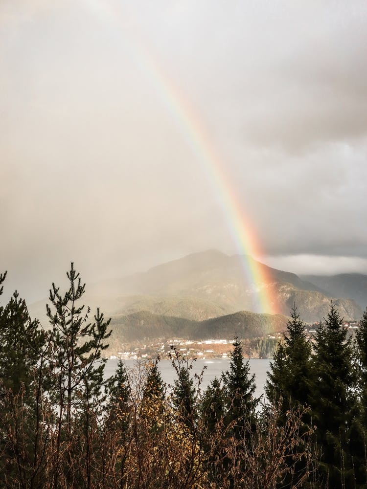 Norway Mountain Rainbow