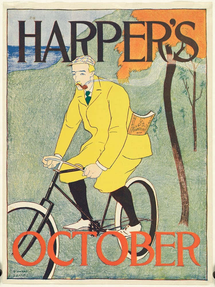 Harper's October , Edward Penfield 1
