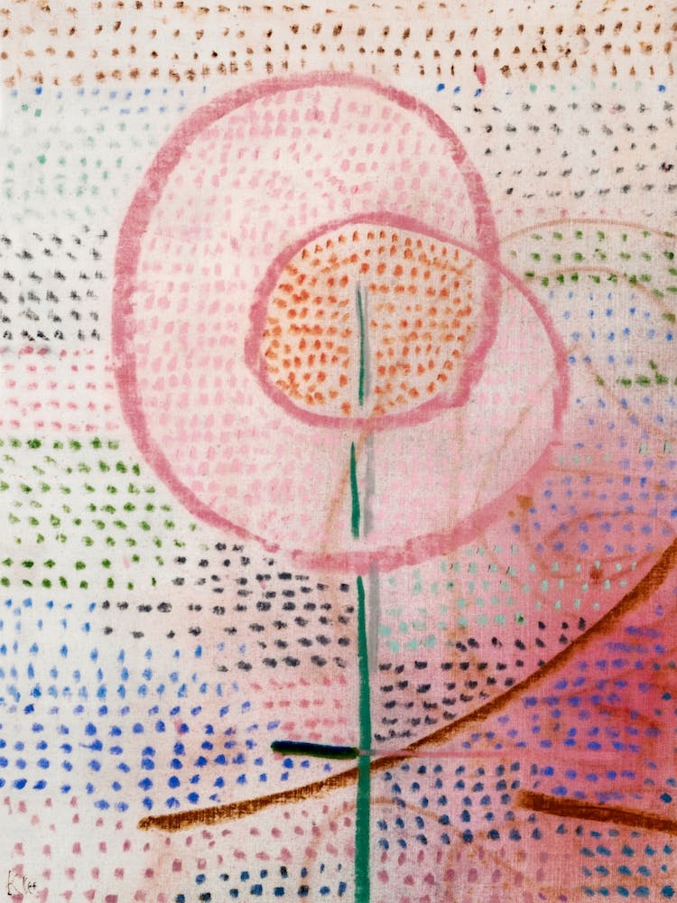 Blossoming, Paul Klee Botanical Abstract