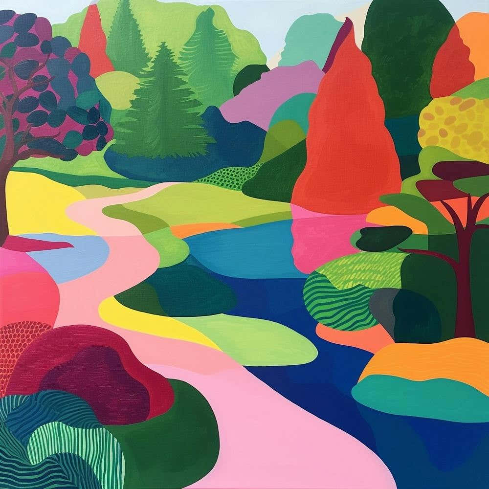 Colourful Gardens Chiswick House Gardens United Kingdom 1