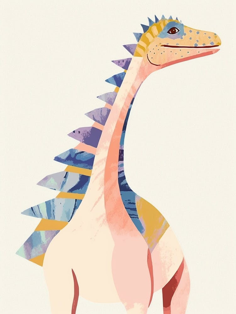 Nursery Dinosaur Art Spinosaurus 1