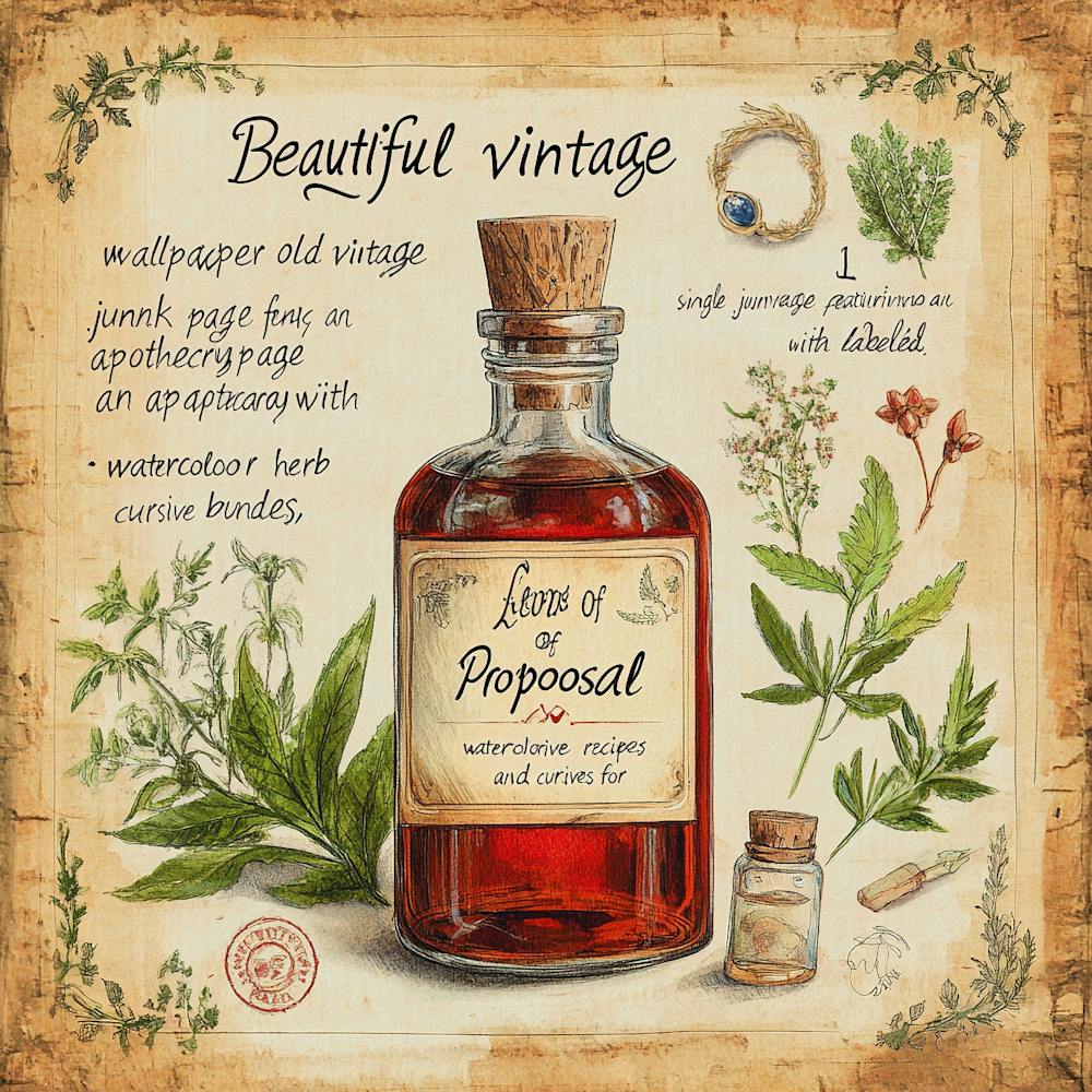 Antique Pharmacy Love Potion 8