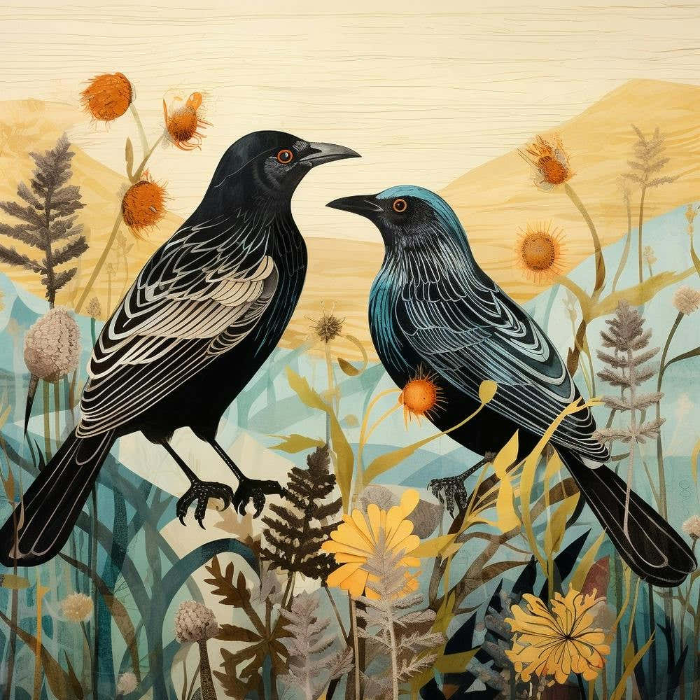 Bird In Nature Cowbird 1