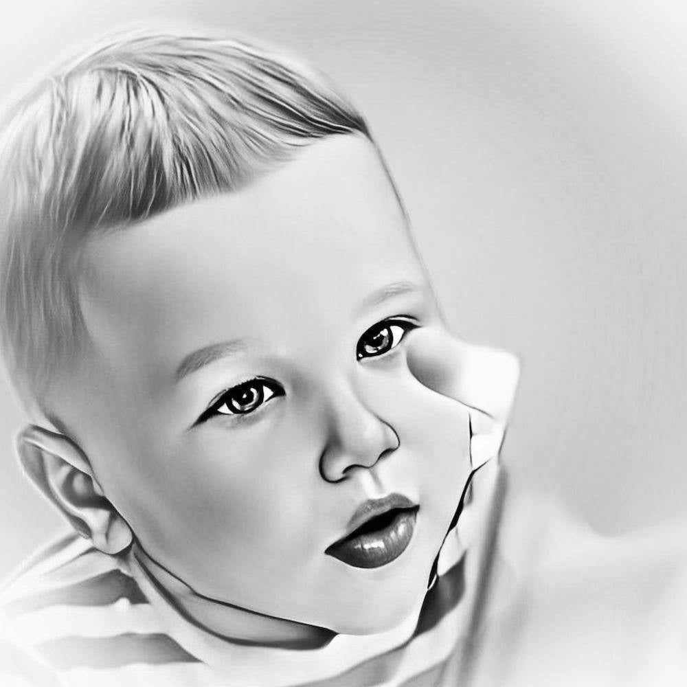 Portrait Of A Baby