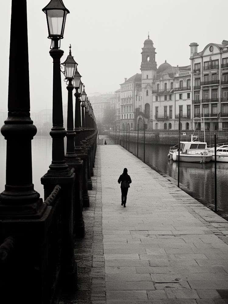 Santander, Spain, Black And White Analogue Photography 2