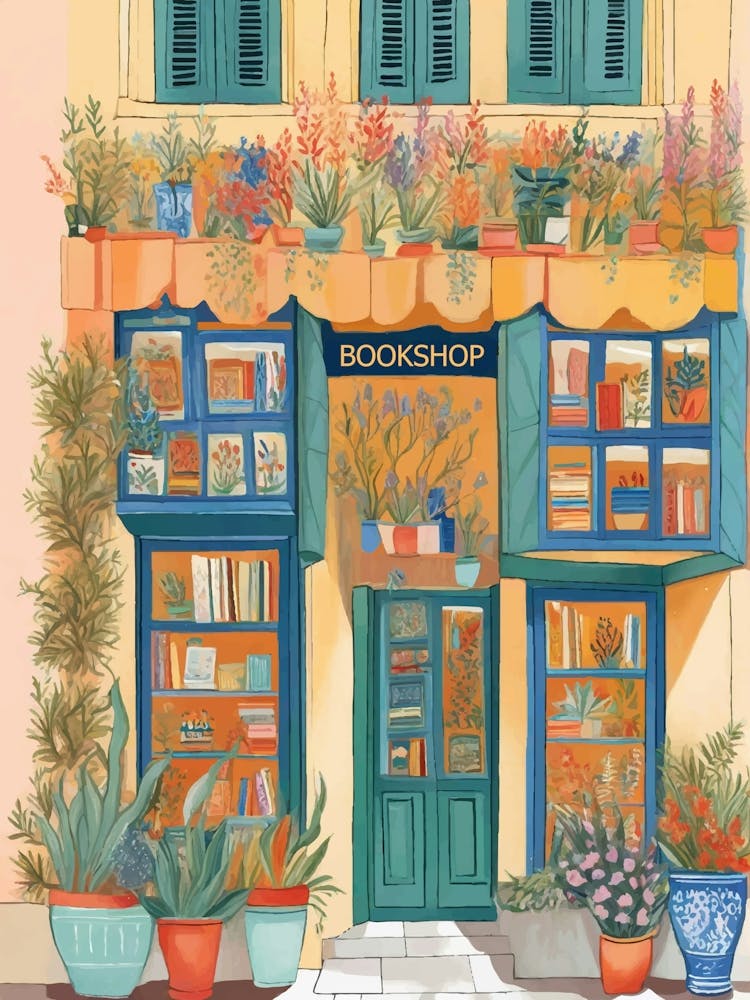 Bookshop facade