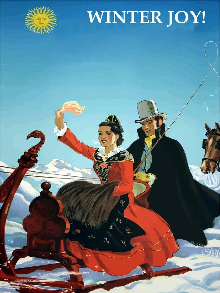 Winter Joy In Switzerland