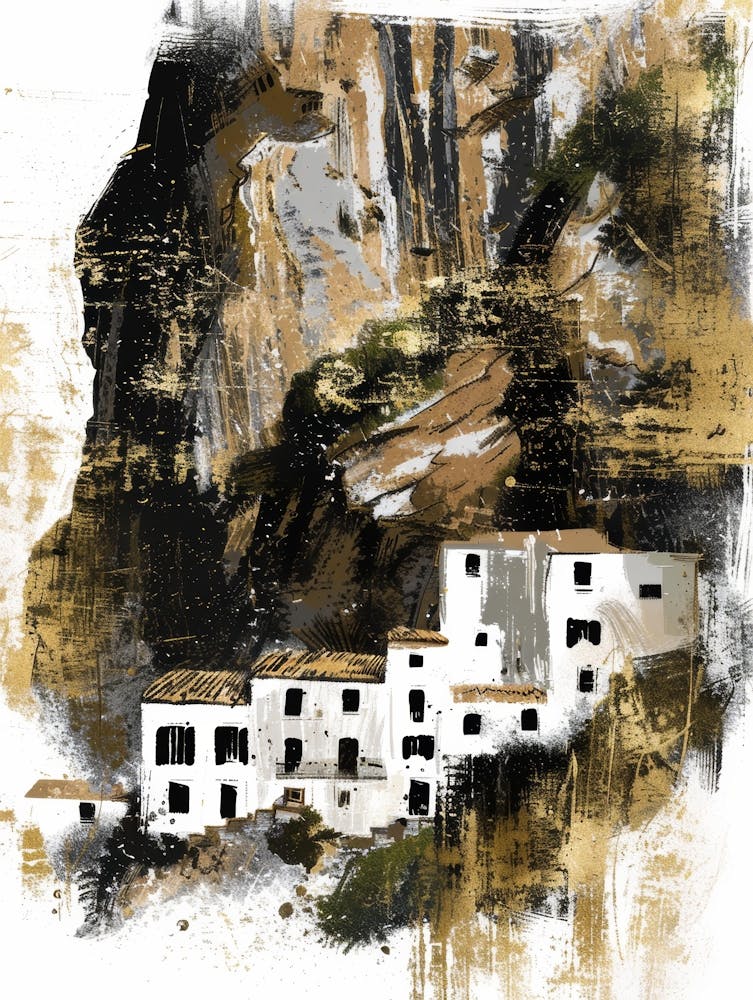 Village In The Mountains 1