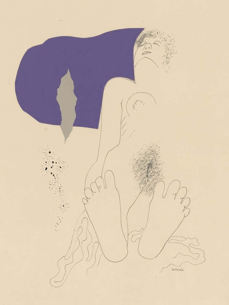 Reclining Nude, Mikuláš Galanda 1