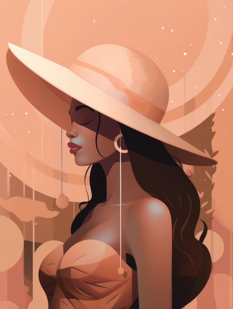Woman In A Hat 31