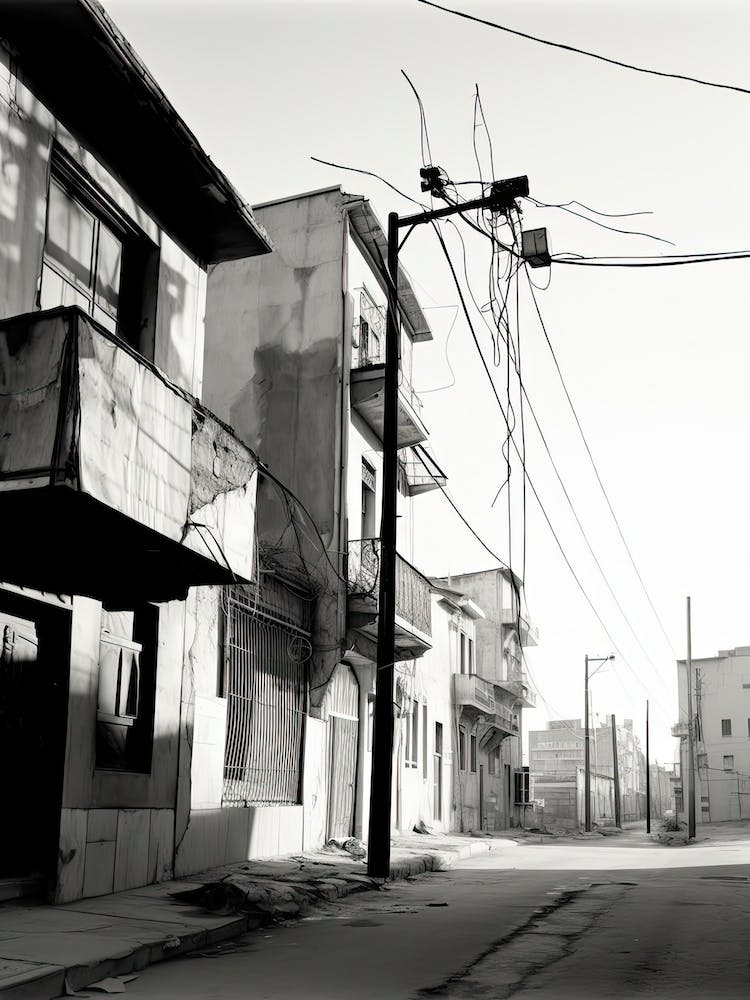 Marseille, France, Black And White Photography 1