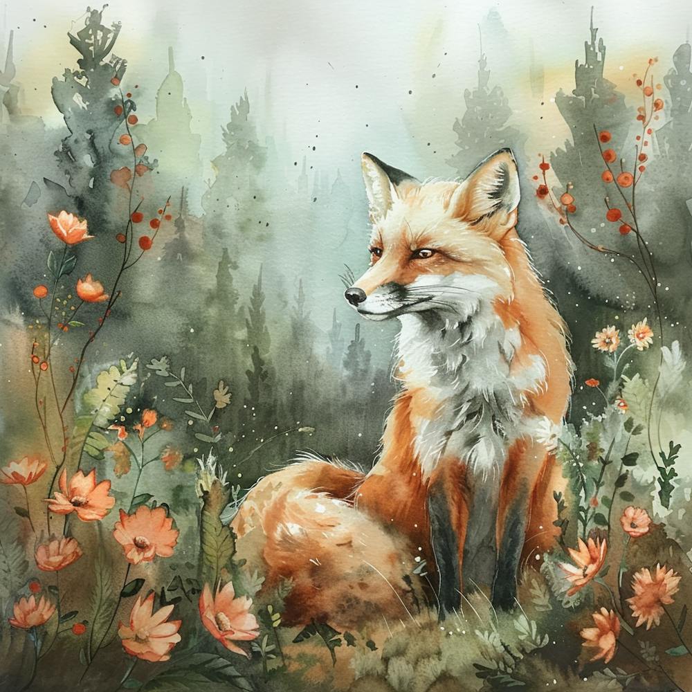 Fox In The Forest