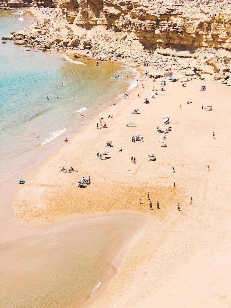 Warm Summer Beach Day