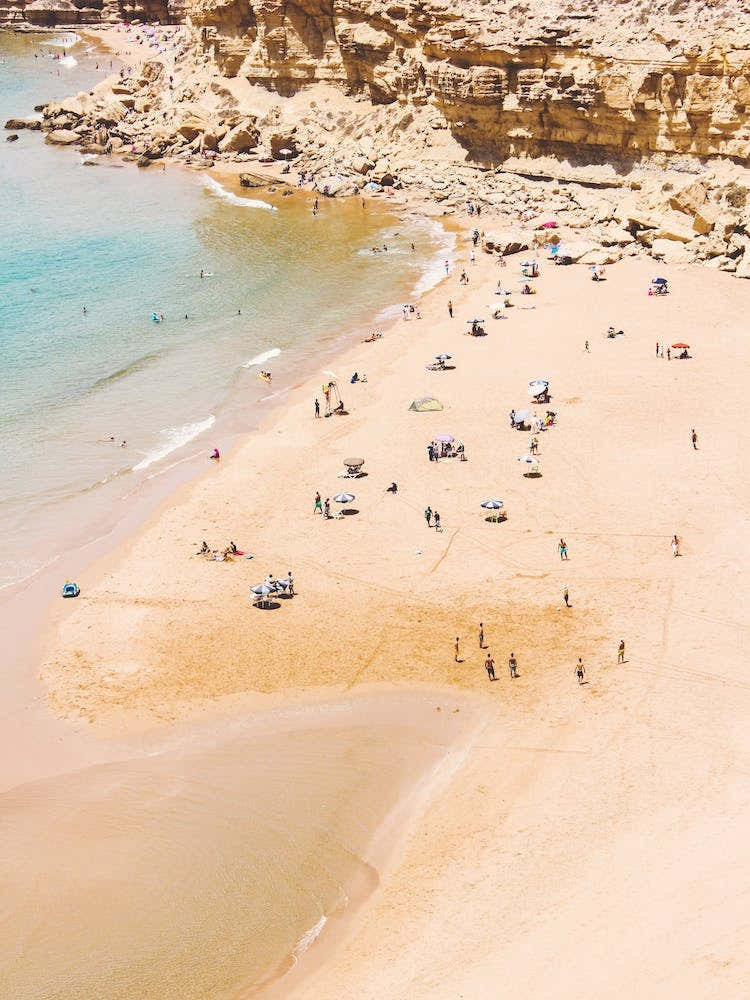 Warm Summer Beach Day