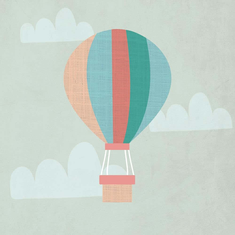 Scandi Hot Air Balloon Nursery