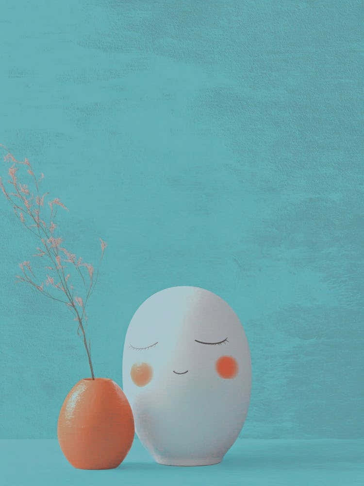 Portrait Of A Smiling Face