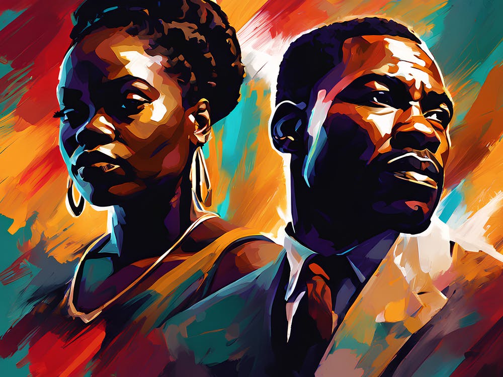 Black Man And A Woman