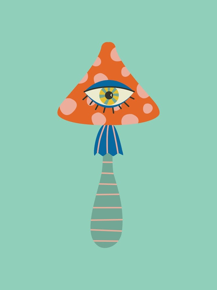 Mushroom Print