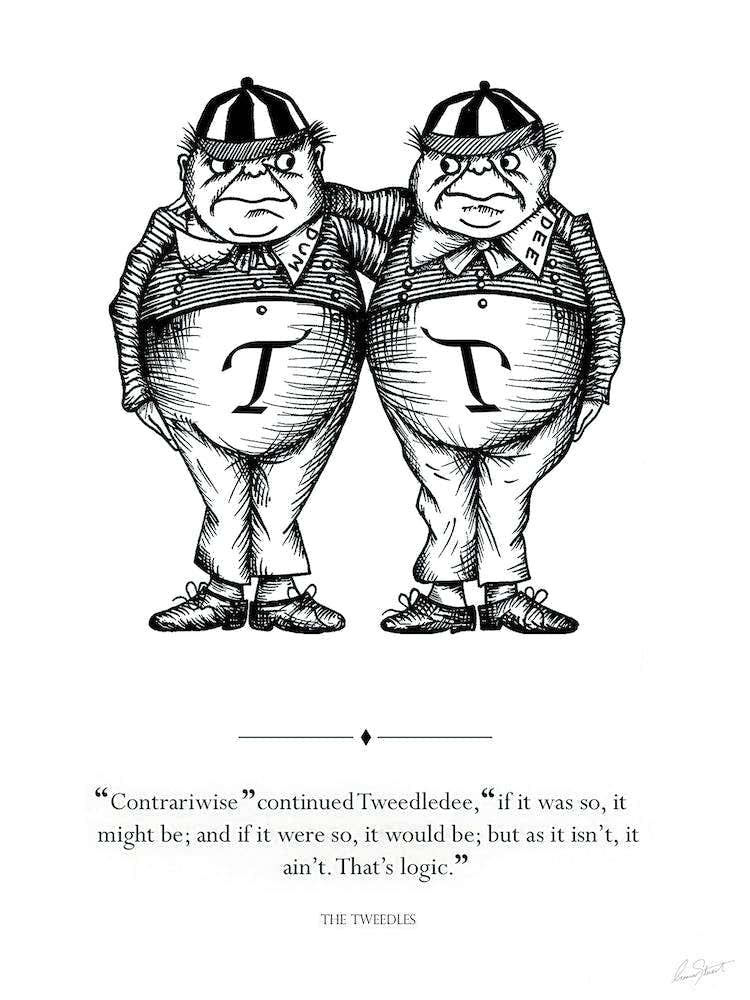 Alice In Wonderland The Tweedles