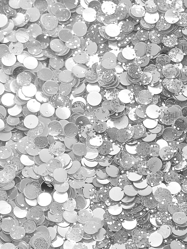 Silver Confetti